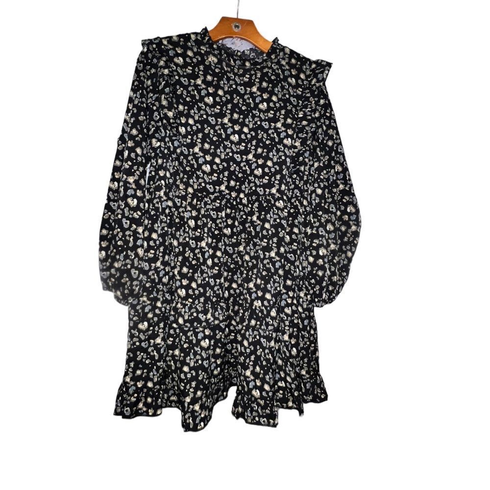 Jodiful babydoll Leopard Dress S